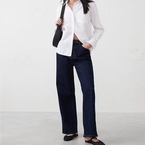 Banana Republic Factory Classic Poplin Shirt XS nwot